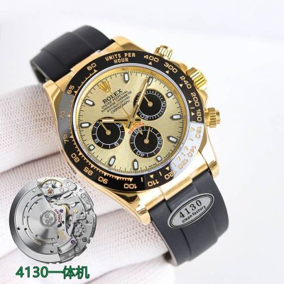 Rolex Daytona 4130 Movement 24R7V713 904L Steel Watch